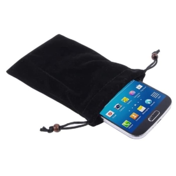 Etui Housse - SIGMA MOBILE - X-STYLE S5502 (2022) - Flanelltyg - Mjuk - Svart Svart