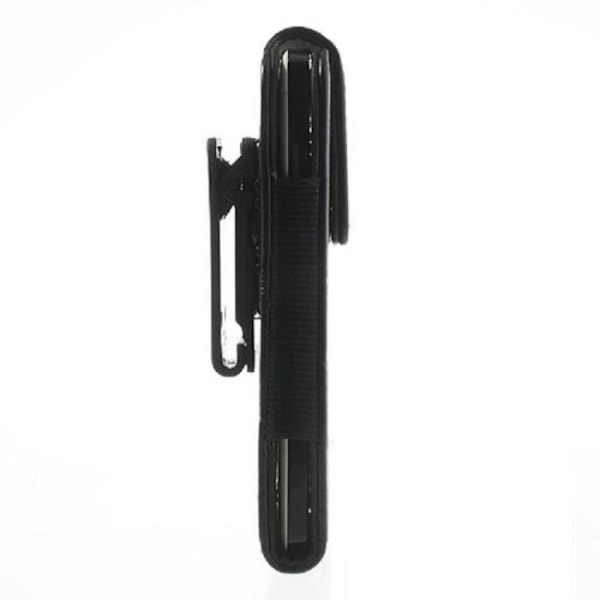 Housse Clip Ceinture Rotatif 360 Etui med Magnetisk Lukning til Samsung Galaxy Wide > Sort sort