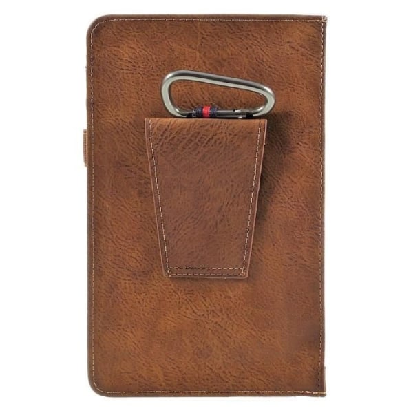 Vertikal bälteshölster smartphoneficka &amp; invändig ficka med dragkedja för LG G6+ &gt; Brun