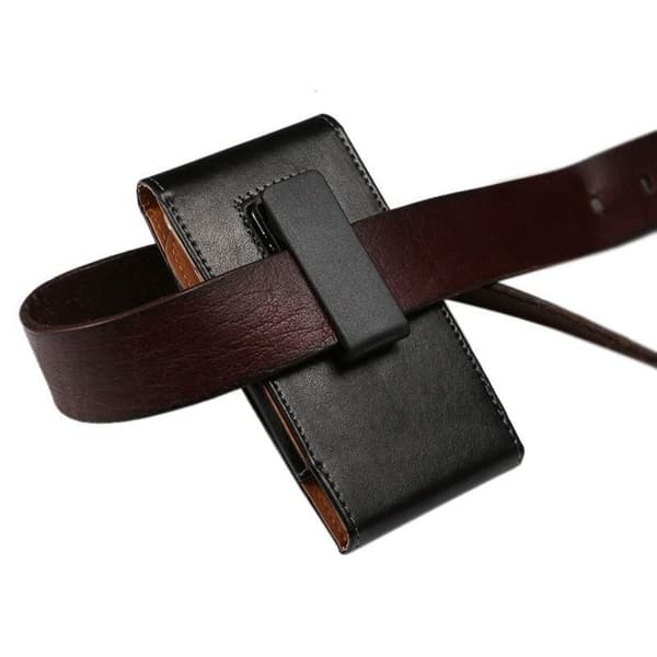 til MaxCom MS601 (2025) Hylster Bælte Executive Clip 360 Kunstlæder - Sort Svart