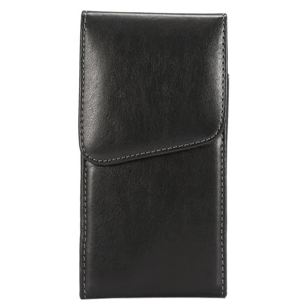 Etui Housse Exécutive - Xiaomi - Redmi 9 Prime (2020) - Blødt Kunstlæder - 360 Graders Bælteklips Sort