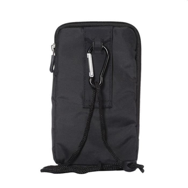 Étui Housse Portefeuille Bælte Multiusages Lynlåse til Google Pixel 4 XL (2019) > SORTE XXM (18 x 10 cm) SVART XXM (18 x 10 cm)