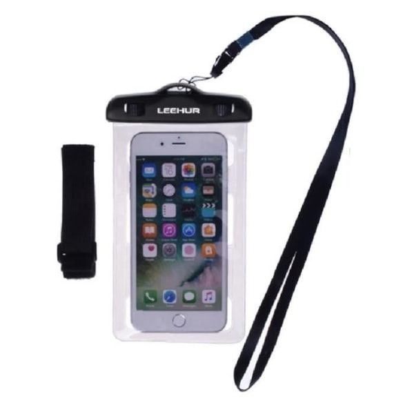 Housse Brassard Protectrice Universelle 30M Imperméable för Strand och Under Vattnet för => ASUS ZENFONE 3 20TL > Silver