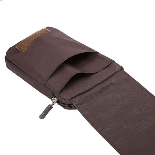 Multifunktionellt Etui - NEC - Brun XXM - Nylon - Dragkedja - Karbinhake Inkluderad Brun XXM (18 x 10 cm)