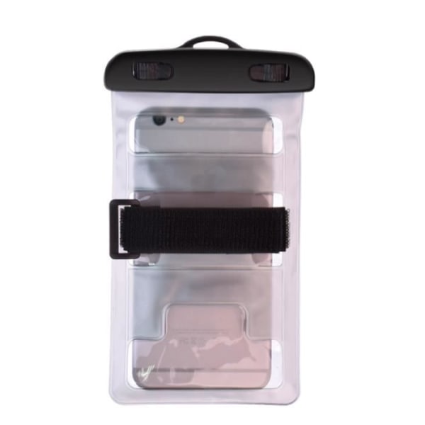 Universal skyddande armbandsfodral 30M vattentät undervattensstrand för =&gt; HTC DESIRE 520 4G NA (2015) &gt; Silver