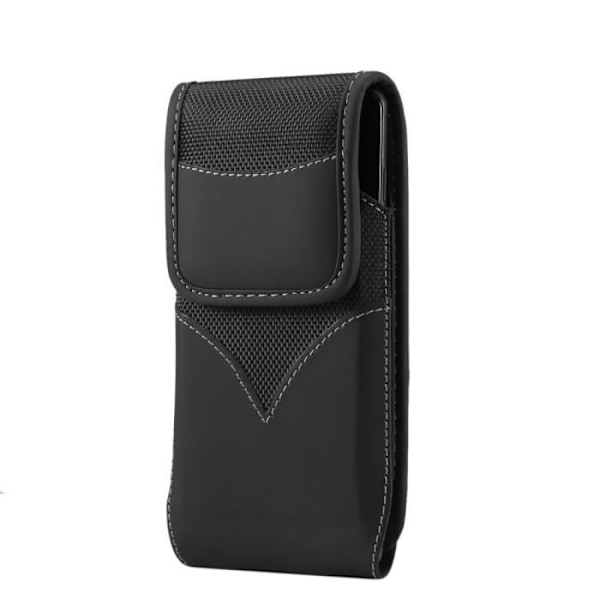 Nyt Stil Etui Nylon med Rotationsbælteklips til XIAOMI MI A2 LITE > Sort sort