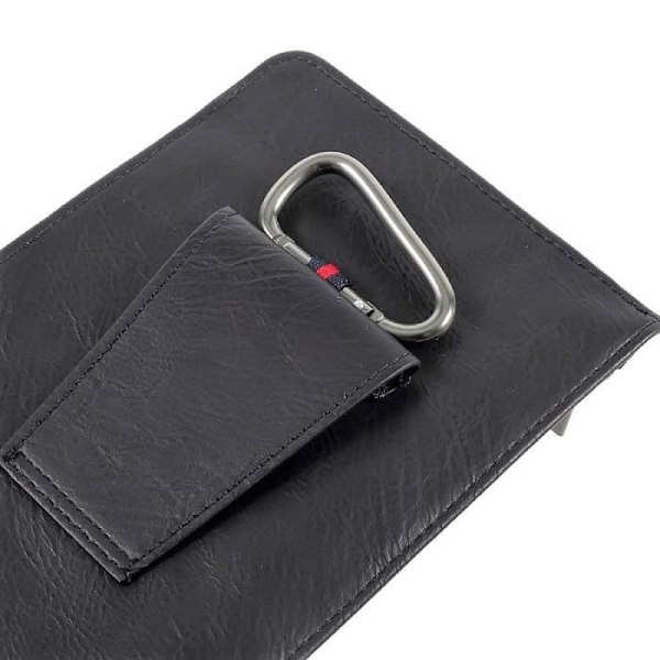 Vertikalt bälteset - SAMSUNG - Galaxy J5 Prime - Syntetiskt läder - Svart - Chic Svart jag