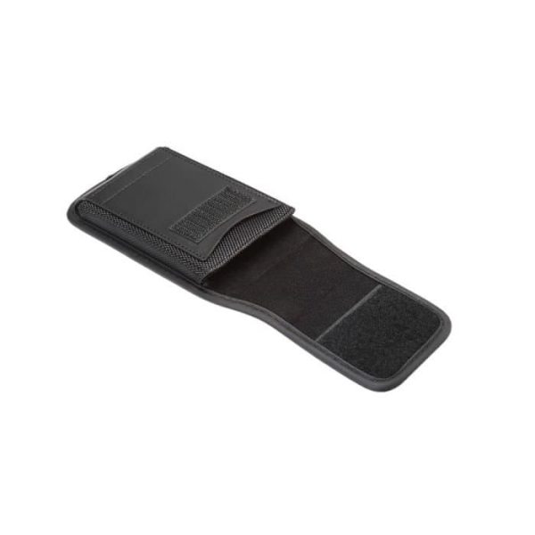 Taske til Tecno Mobile Camon 15 Pro (2020) bæltecover med kortholder læder og nylon lodret - sort sort