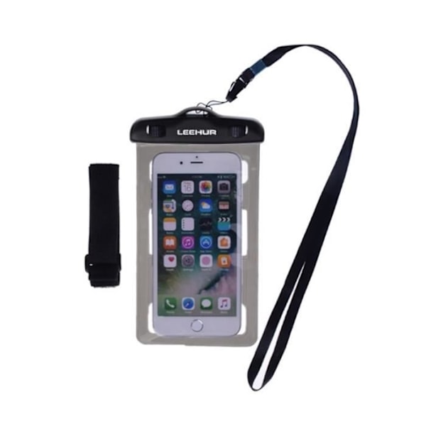 Husky Brassard Skyddande Universell 30M Vattentät Strand Under vatten för => HUAWEI MATE 9 PORSCHE DESIGN (2016) > Svart