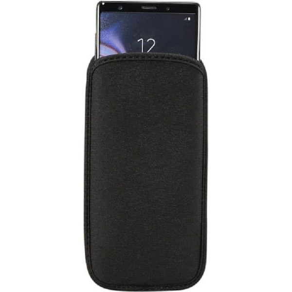 Socks Fodral - Tesla - Smartphone 6.1 - Vattentät - Stötdämpande - Svart Svart