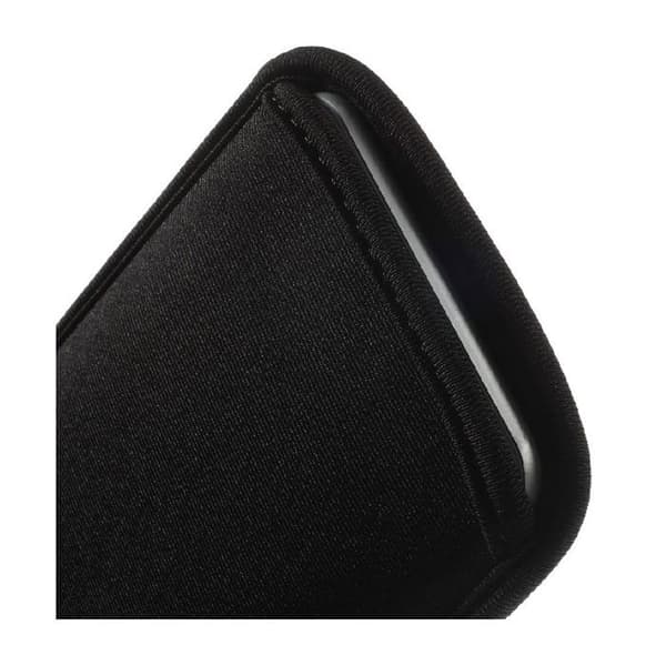 til Iqoo 7 Legend (2021) Neopren og Stødabsorberende Sokkeetui - Sort Svart