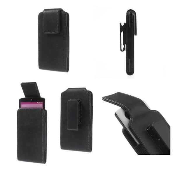 Housse Clip Tilbehør Rotations 360 Etui med Magnetisk Lukning til BQ 5011G FOX VIEW (2019) > Sort sort