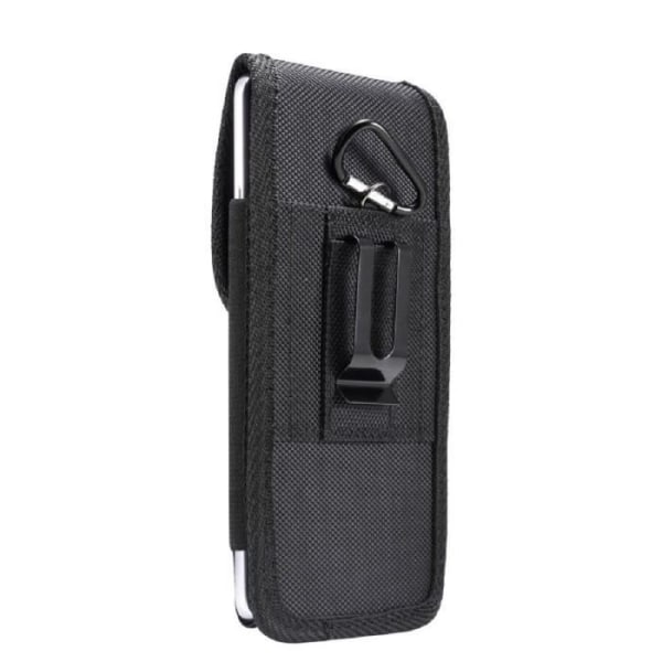 för Asus ROG Phone 7 Ultimate (2023) Vertikalt bältesfodral Cover Läder Nylon - Svart