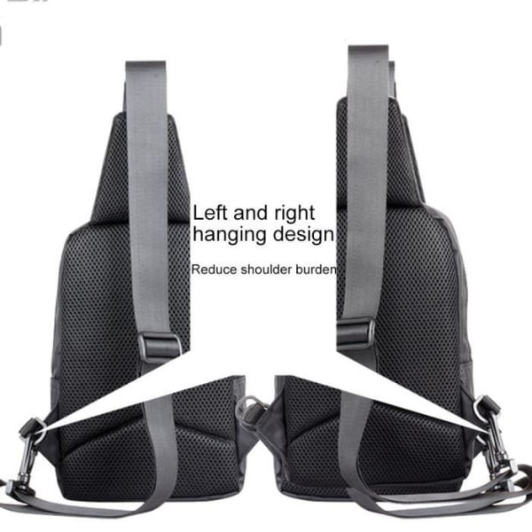 Ryggsäck Axelväska Nylon kompatibel med E-bok, Surfplatta och för Samsung World Flagship (2019) > Svart Svart