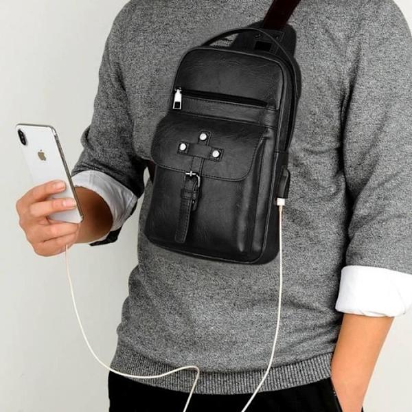Rygsæk Schultertasche kompatibel mit Ebook, Tablet und für Zii Egg > Sort Svart