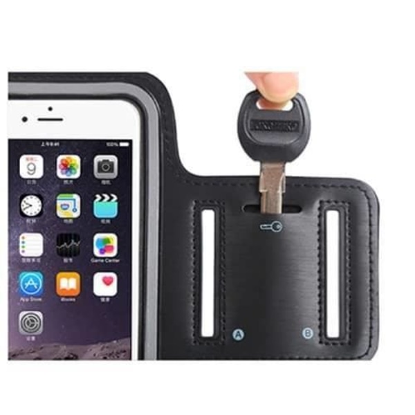 Armbånd Housse Neopren Vandtæt Justerbar Sport Gym Neopren Armbånd til Xiaomi Redmi Note 9 Pro (2020) > Sort sort