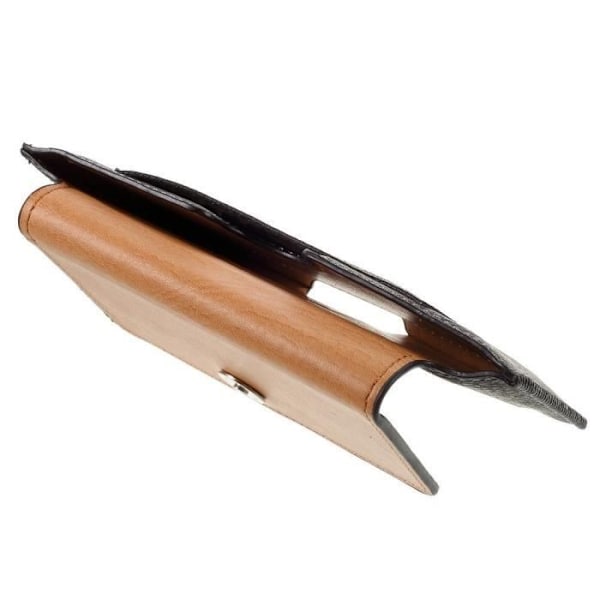 Etui Pochette Cas - Meizu - Meizu m5 note - Läder - Svart - Bälteklipp Svart