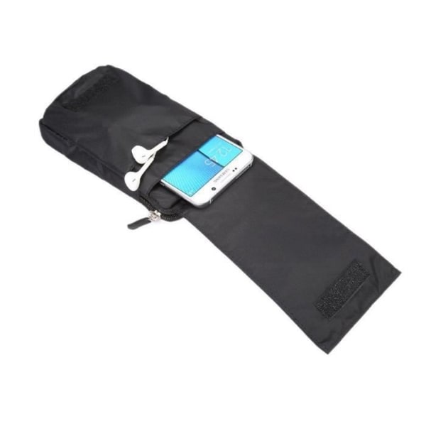 Etui Housse Plånbok Bälte Multifunktionell Dragkedja för Blackview BV9100 (2019) > SVART XXM (18 x 10 cm) SVART XXM (18 x 10 cm)