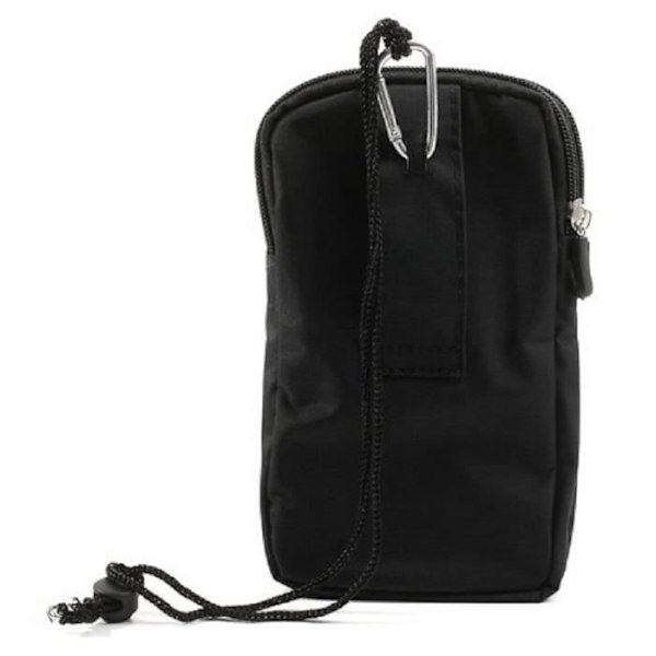 Universell flerfunktionsfodral med flera dragkedjor och en karbinhake för => ASUS ZENFONE 4 MAX ZC554KL >