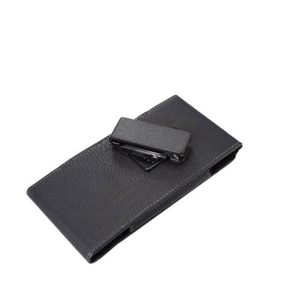 til POCO M7 Plus 5G (2025) Etui Bælte Kortholder Rotérbar 360 - Sort Svart
