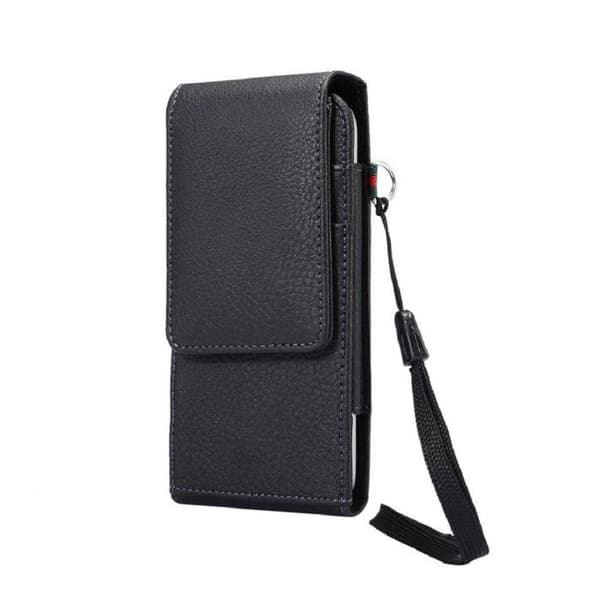 til Motorola Edge 60s (2025) Etui Bælte Kortholder Rotationsklips 360 - Sort Svart