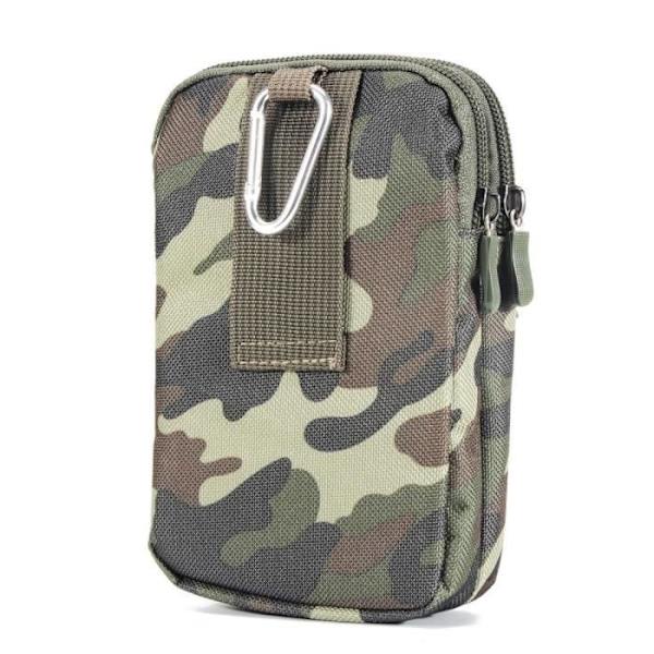 Ärmmar Hölster Multifunktionell Militär Camouflage för SAMSUNG GALAXY S8 ACTIVE > GRÖN (17,5 x 10 cm) Grön
