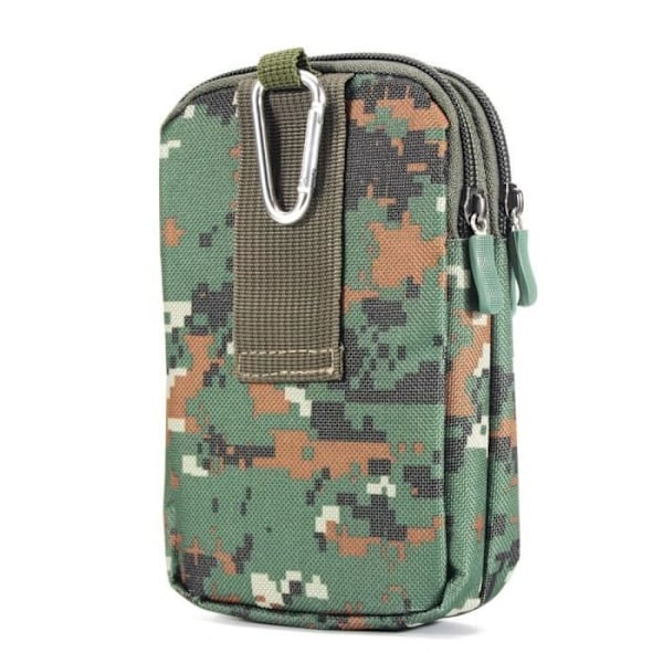 Étui Housse Bælte Multi-brug Militær Marine Camouflage til SAMSUNG GALAXY GRAND I9082 > Brun-Grøn (17.5 x 10 cm) kastanj