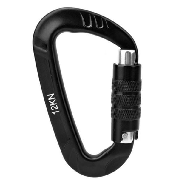 Cikonielf D-lås karabin 1 stk 7075 Aerospace Aluminium 12KN D-formet spænde Karabiner Tilbehør