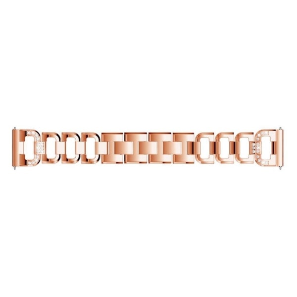 Garmin Forerunner 245 X-formad armband med strass - Roséguld Rosa