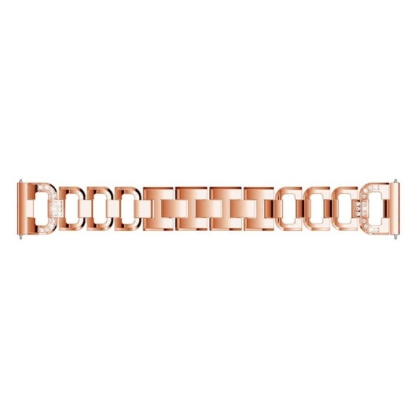 Garmin Forerunner 245 X-formet armbånd med steiner - Roségull Rosa