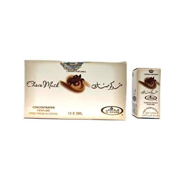 REMAKE 12 kpl Muskihajuvesi Al Rehab Choco Musk 3ml 100% öljy