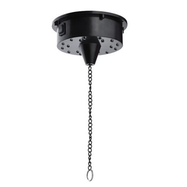 Roterende Speilkule Diskokule Motor Hengende Lydkontroll 18 LED Lysperler