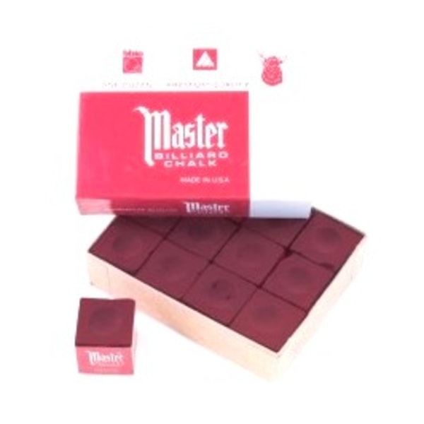 Master Kritt Rød 12-pakning