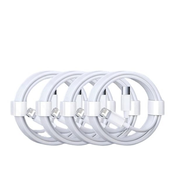 REMAKE 4-pack Officiellt Certifierad 20W 2M Snabbladdningskabel för Apple iPhone 6 - 14-serien