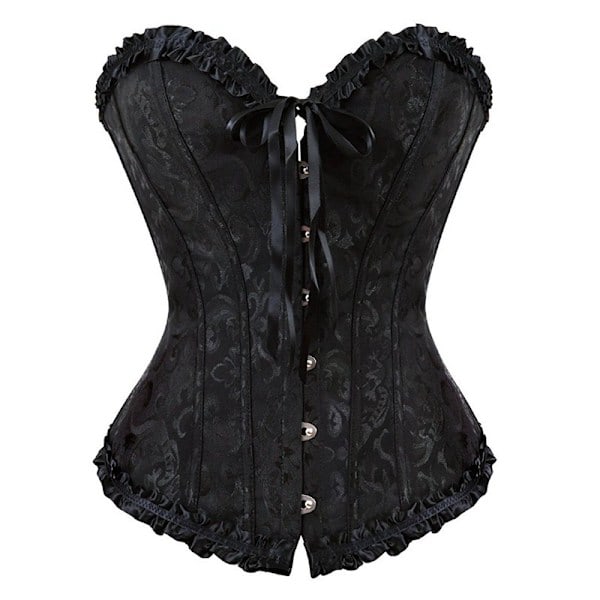 REMAKE Damkorsage för Kvinnor, Blommig, Braless, Axelbandslös, Underkläder, Storlek S
