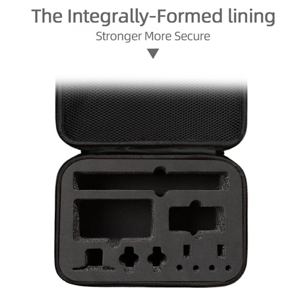 Mini Oppbevaringsveske for DJI Action 4 Etui Håndveske Beskyttelsesboks for DJI Osmo Action 4 Kameratilbehør