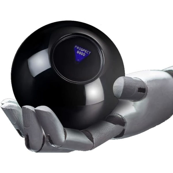 Magic 8-Ball, Mystisk 8-Ball Retro Edition Spåkula med Flytande