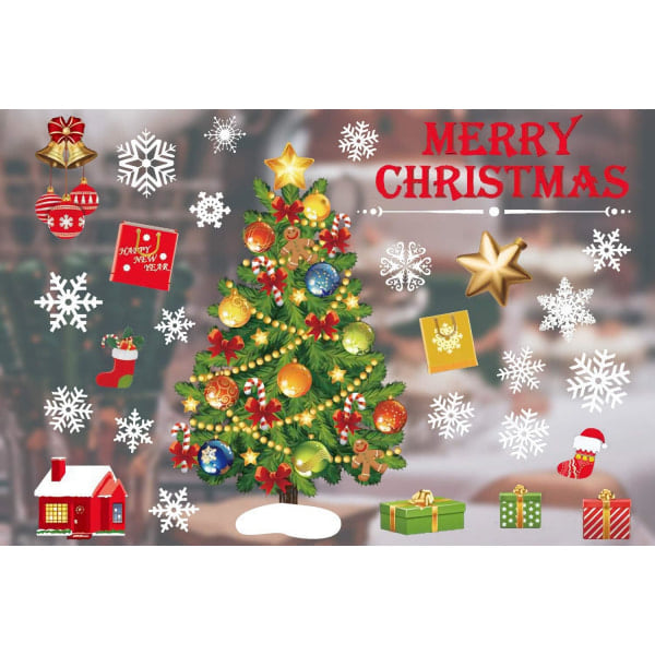 *White Christmas Decorations, Christmas Sign Window Decals, Christmas*