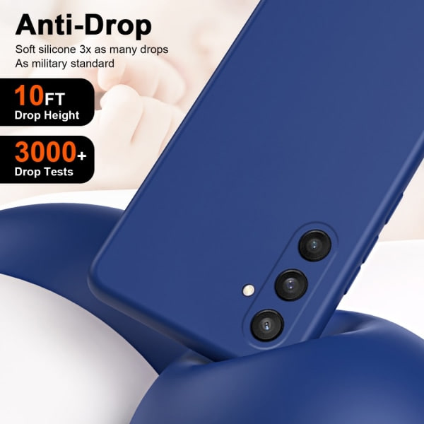 Silikondeksel Samsung Galaxy S24 Plus Blå
