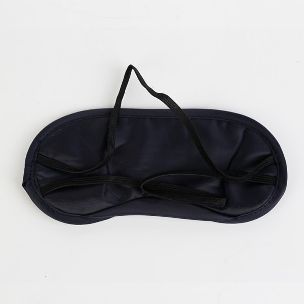 10-pack ögonmask, ögonbindel, sovmask med näsplugg, svart