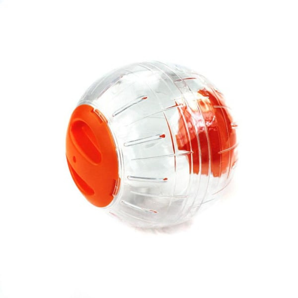 Dværghamster Løbehjul Legetøj 4,8 tommer Lille Dyr Hamster Løbehjul Fitness Bold, 2-pak blå+orange