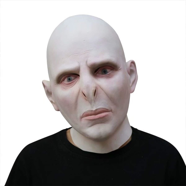 REMAKE Voldemort Mask Boss Huvudöverdrag Påsk Rolig Karneval Party Mask latex 30*24cm