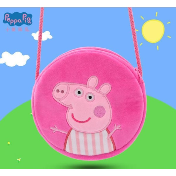 Greta Pig Peppa Pig Förskoleväska Axelväska George och Peppa Blå George Blå