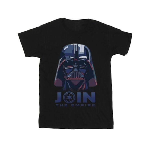 Star Wars: Ett nytt hopp Pojk T-shirt 9-11 år Svart Svart 9-11 år