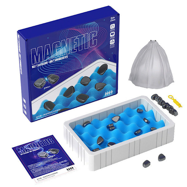 REMAKE Magnetiskt Schackspel - 2024 Nytt Familjespel - Roligt Magnetiskt Schackspel