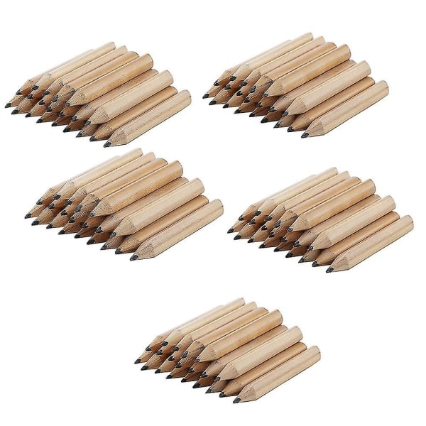 REMAKE 100 Pcs 3.5 Inch Wooden Pencils, Beginner Pencils, Student Drawing Pencils, Office Supplies, Hexagonal B