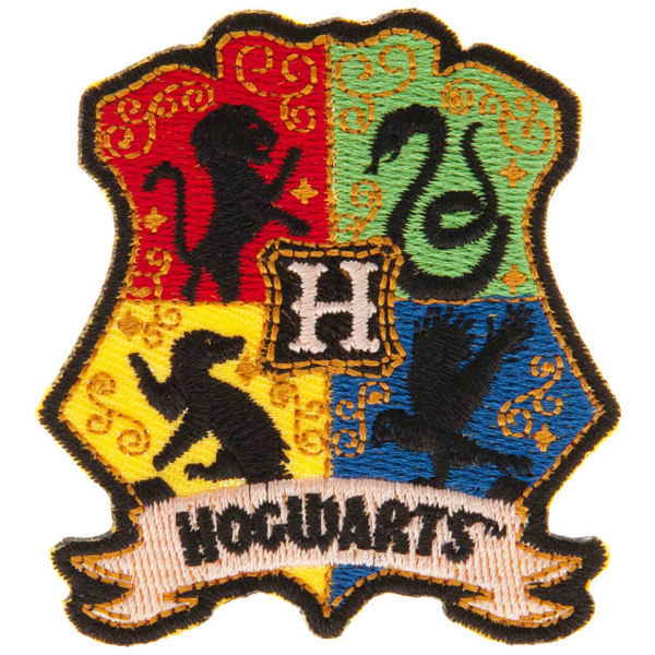 Harry Potter Stof Badge Hogwarts