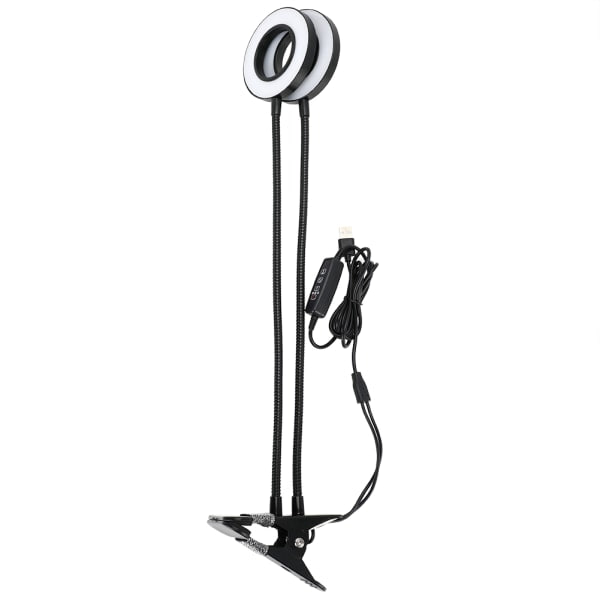 18w 2 Pään Ajastimen USB LED Kasvivalo Clip-Pohjalla Sisätilojen Vihannekselle Kukka Kasveille
