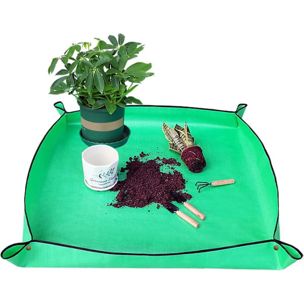 Vandafvisende Dyrkningsmåtte Havemåtte Plantningsmåtte Måtte (Grøn 100cm x 100cm)