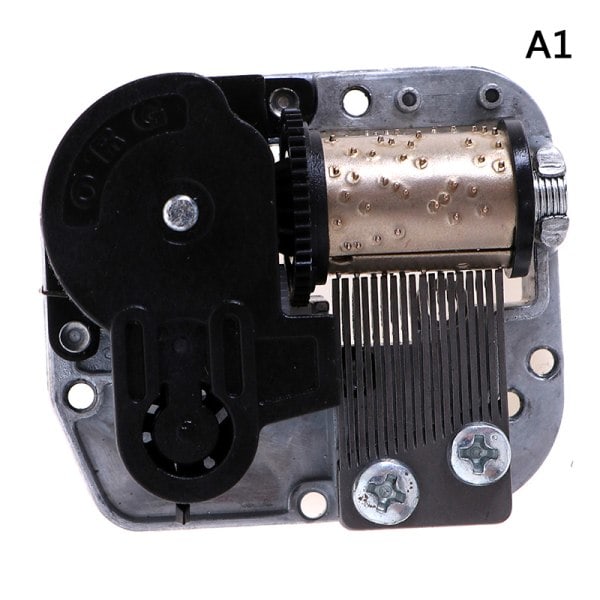 REMAKE Mechanical DIY music box sankyo musical movement+screws+ Black A1:Let Is Go